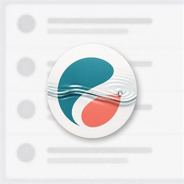 Water ripple animated sender icon example